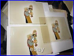 Pinocchio animation Cel Walt Disney Production Art ORIGINAL MODEL CEL X1