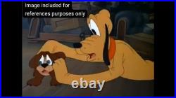 Pluto & Ronnie Production Animation Drawing The Purloined Pup (1946) Disney