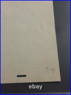 Pluto Walt Disney Production Artwork Original Drawing Sketch Art