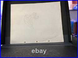 Princess Eilonwy Black Cauldron Walt Disney Original Animation cel Drawing 1985