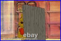 Production Cel of Winnie the Pooh from Seasons