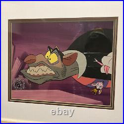 Professor Ratigan The Great Mouse Detective Disney Original Animation Cel Art