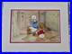 RARE Pair Original Disney Production Cels Donald Duck + Caveman with COA Framed