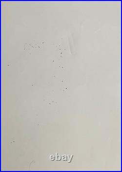 RARE! Walt Disney BEAUTY And The BEAST Production Color Key Color Chart/Guide