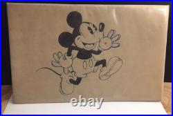 Rare 1930s Disney Mickey Mouse Production Drawing -Studio Original COA Pending