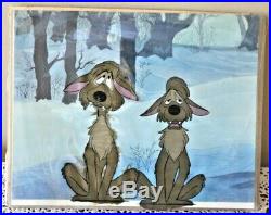 Rare Disney Original Production Cel Bent-Tail Coyote's Lament or Coyote Tales