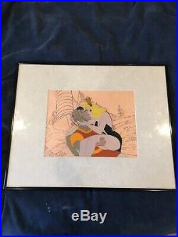 Rare Dragon's Lair Dirk and Daphne Don Bluth Productions Disney Production Cel