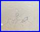 Rare Original Disney Donald Duck #51B Officer Duck Animation Production Sketch