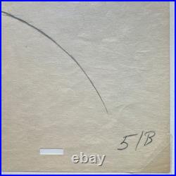 Rare Original Disney Donald Duck #51B Officer Duck Animation Production Sketch