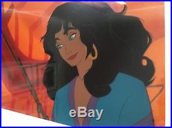 Rare Production Art Cel Used In The Disney Classic The Hunchback Of Notre Dame