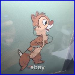 Rare Vintage Walt Disney Original Production Cel Chip'n' Dale Animation of Dale