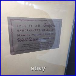 Rare Vintage Walt Disney Original Production Cel Chip'n' Dale Animation of Dale