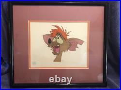 Rare Walt Disney Oliver & Company Original Production Animation Cel