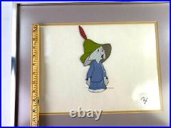 Robin Hood Original Disney Production Animation Cel Celluloid of Skippy 1973
