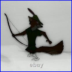 Robin Hood Original Hand Painted Production Cel Walt Disney Movie Animation Fox