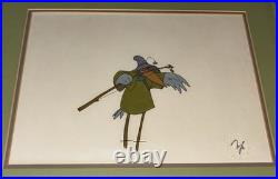 Robin Hood Original Production Cel Disguised Robin Hood 1973 Walt Disney Robin Hood Original Production Cel Disguised Robin Hood 1973 Walt Disney