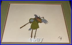 Robin Hood Original Production Cel Disguised Robin Hood 1973 Walt Disney
