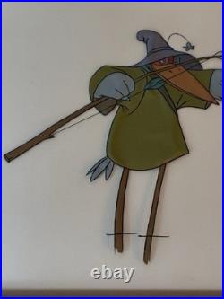 Robin Hood Original Production Cel Disguised Robin Hood 1973 Walt Disney