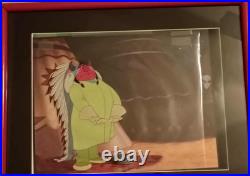 SELLING BELOW MARKET! Peter Pan Indian Chief 1953 production cel. Wow! HTF