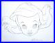 SIGNED LITTLE MERMAID ARIEL BABY WALT DISNEY ORIGINAL MERCHANDISE cel DRAWING