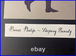 SLEEPING BEAUTY Animation Cels Walt Disney Production Art SCREEN USED PRINCE