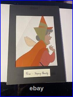 SLEEPING BEAUTY Animation Cels Walt Disney Production Art Screen Used FLORA