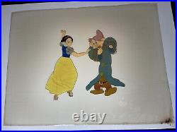 SNOW WHITE animation Cel Walt Disney Production Art ORIGINAL MODEL CEL X1