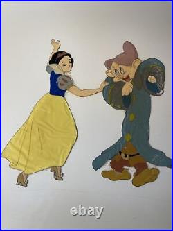 SNOW WHITE animation Cel Walt Disney Production Art ORIGINAL MODEL CEL X1