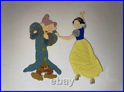 SNOW WHITE animation Cel Walt Disney Production Art ORIGINAL MODEL CEL X1