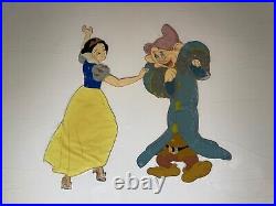 SNOW WHITE animation Cel Walt Disney Production Art ORIGINAL MODEL CEL X1