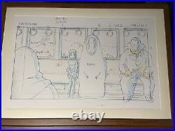 SPIRITED AWAY Animation Cel Print LAYOUT ART Anime Ghibli Production art Disney