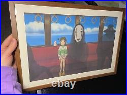 SPIRITED AWAY Animation Cel Print LAYOUT ART Anime Ghibli Production art Disney