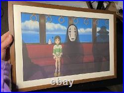 SPIRITED AWAY Animation Cel Print LAYOUT ART Anime Ghibli Production art Disney