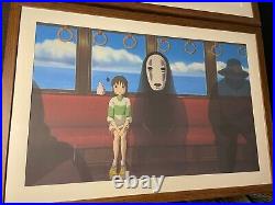 SPIRITED AWAY Animation Cel Print LAYOUT ART Anime Ghibli Production art Disney