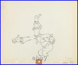 STAN LAUREL withPIE Mother Goose Goes Hollywood DISNEY PRODUCTION CEL DRAWING 1938