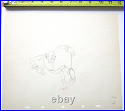 STEPIN FETCHIT 1935 WALT DISNEY ORIGINAL PRODUCTION cel DRAWING black actor doll STEPIN FETCHIT 1935 WALT DISNEY ORIGINAL PRODUCTION cel DRAWING black actor doll