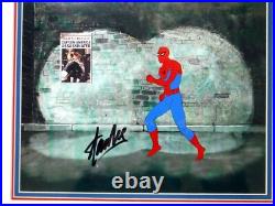 Signed STAN LEE Marvel Disney Spider-man Hand Painted PRODUCTION cel 1981