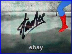 Signed STAN LEE Marvel Disney Spider-man Hand Painted PRODUCTION cel 1981 Signed STAN LEE Marvel Disney Spider-man Hand Painted PRODUCTION cel 1981