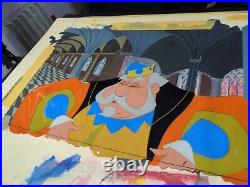 Sleeping Beauty Animation Cel Walt Disney Production Art CONCEPT ART Background