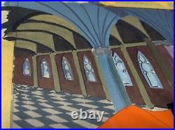 Sleeping Beauty Animation Cel Walt Disney Production Art CONCEPT ART Background