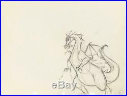 Sleeping Beauty Animation Production Cel Drawing Walt Disney 1951 Maleficent