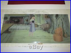 Sleeping Beauty Disney production cel Eyvind Earle pan background 1959