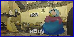 Sleeping Beauty Merryweather Framed Original Production Animation Cel