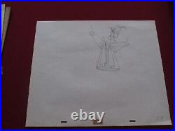 Sleeping Beauty Mock Prince cel Drawing Disney 1959