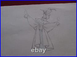 Sleeping Beauty Mock Prince cel Drawing Disney 1959