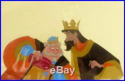 Sleeping Beauty Original Production Cel Animation Walt Disney King Stefan