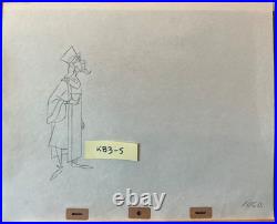 Sleeping Beauty Pair of Kings Production Animation Drawings KB3