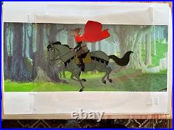 Sleeping Beauty Prince & Samson Original Production Animation Cel 1959 Disney