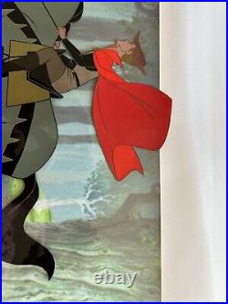 Sleeping Beauty Prince & Samson Original Production Animation Cel 1959 Disney