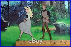 Sleeping Beauty Prince cel Art Corner Disney Original Production cel New Frame
